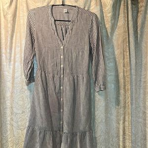 Old Navy pinstripe dress size XS